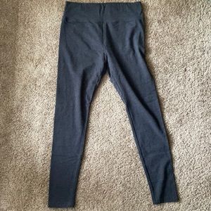 Gray leggings